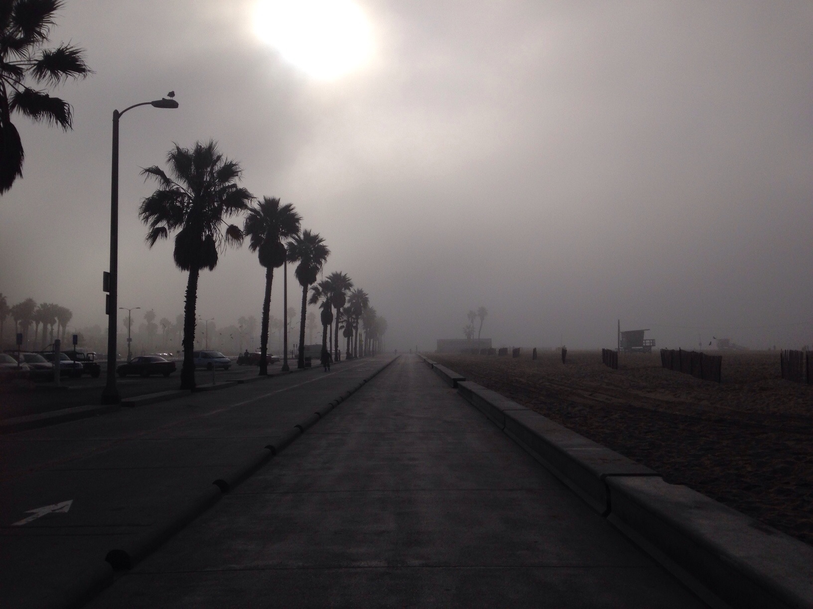 Santa Monica Boardwalk and Beach