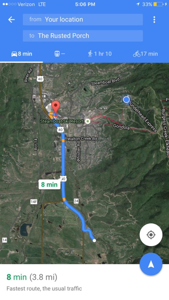 Wrong "Your Location" from Google Maps